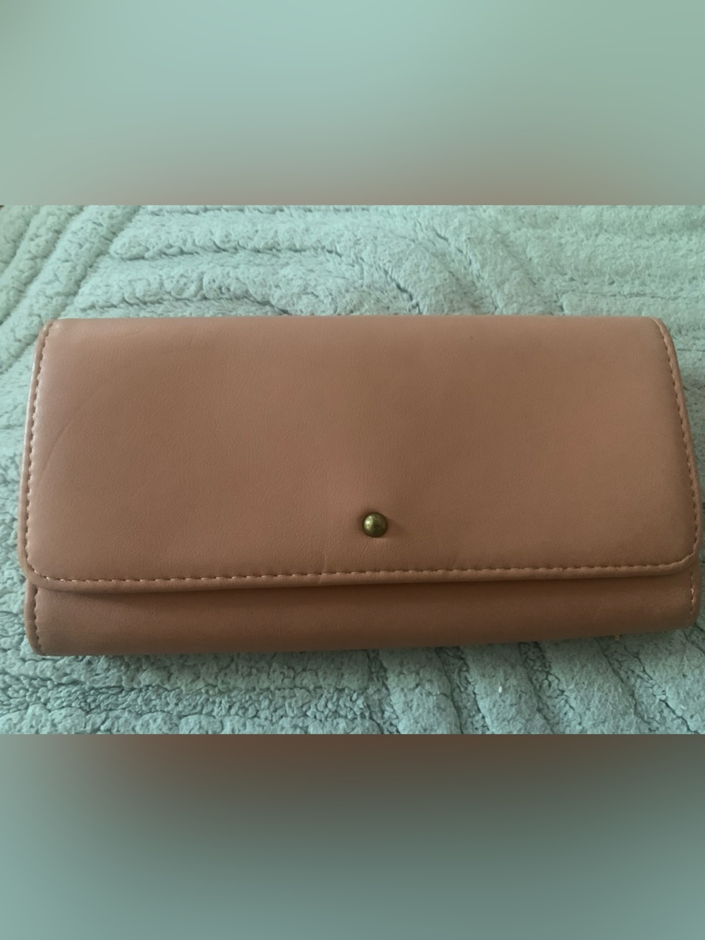 Universal Thread Peach Blush Tan Women's Wallet